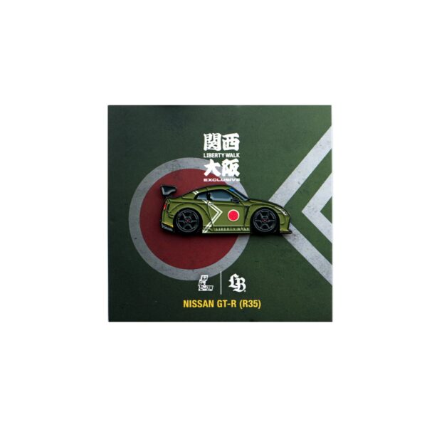 Leen Custom Pin Badge GTR Type1 ZERO